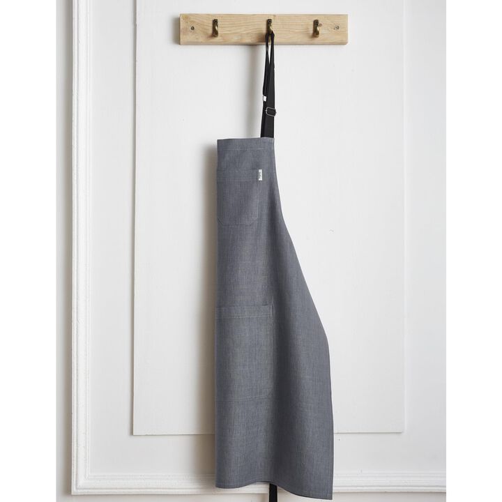 Solino Home 100% Pure Linen Apron - Kitchen Linen