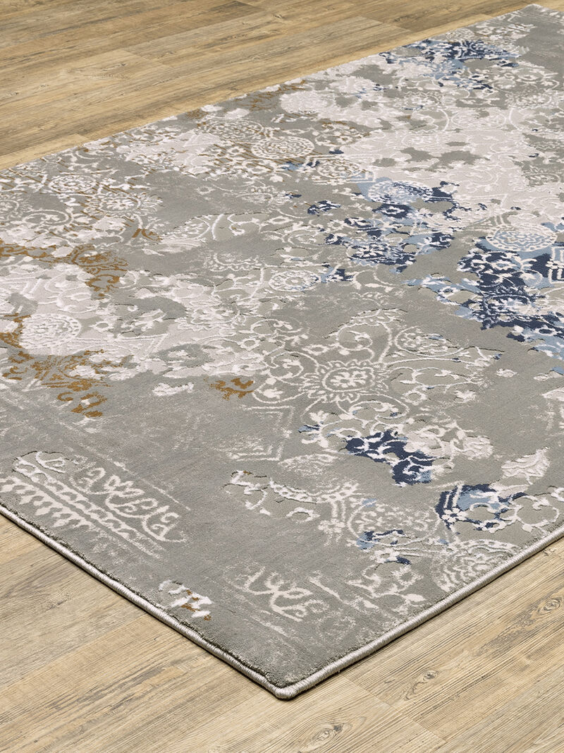 Easton 5'3" x 7'6" Grey Rug image number 2