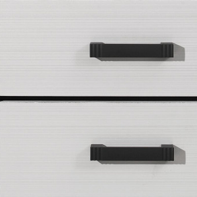 Modern Nightstand with 2 Drawers – Stylish Bedside Storage Table