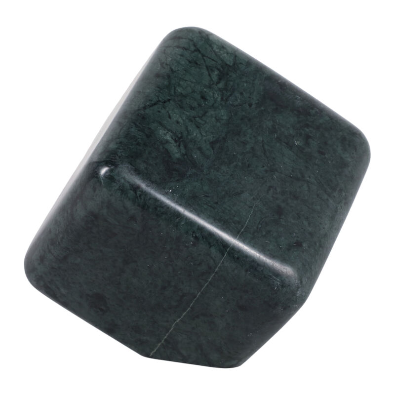 5x5" Marble Cube Orb, Green image number 4
