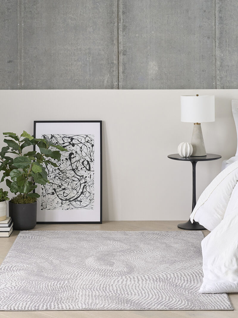 Central Park West CEP01 Gray 3'11" x 5'11" Rug