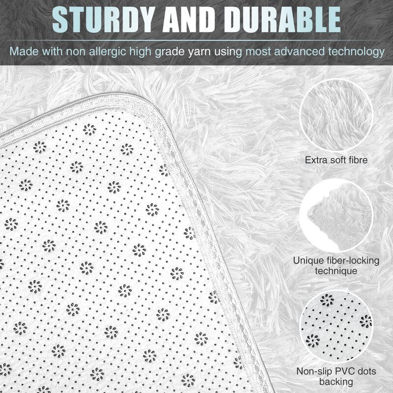 Rug Branch Alba Contemporary  Solid Pink  Plush Indoor Area Rug