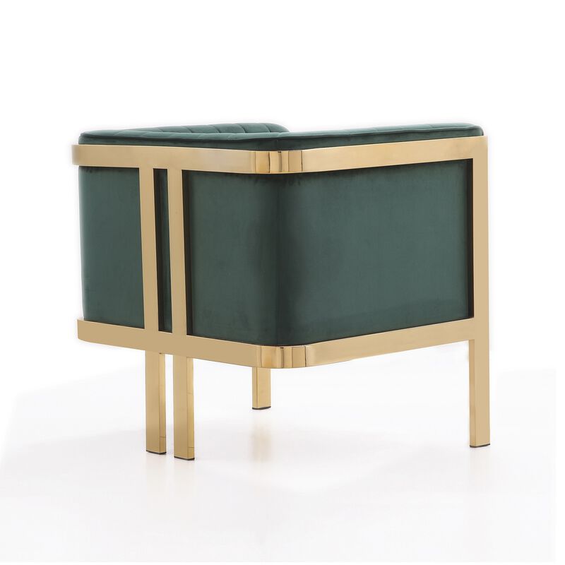 Paramount Green Accent Chair