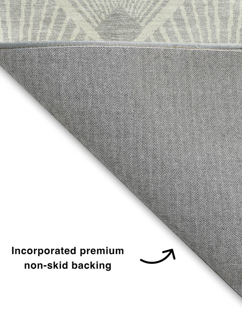 The Reserve TR9 Silver 3' x 5' Rug