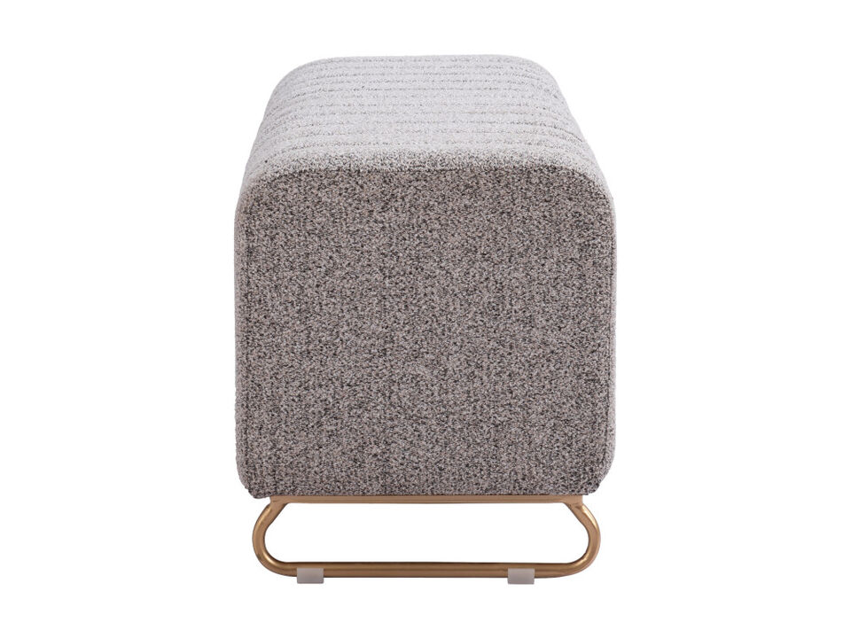 Pender Bench Stone Gray