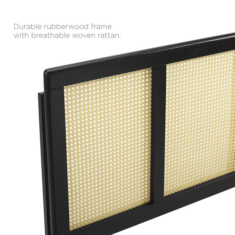 Modway - Delmare Cane Full Headboard image number 4