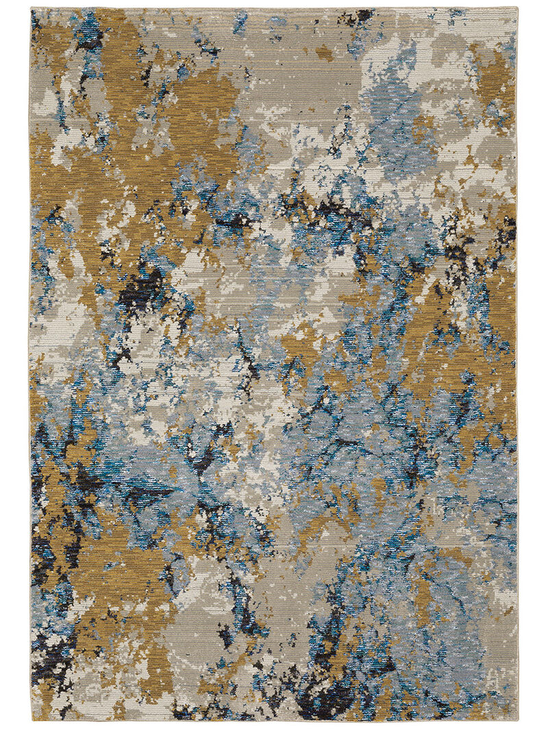 Evolution 8'6" x 11'7" Blue Rug