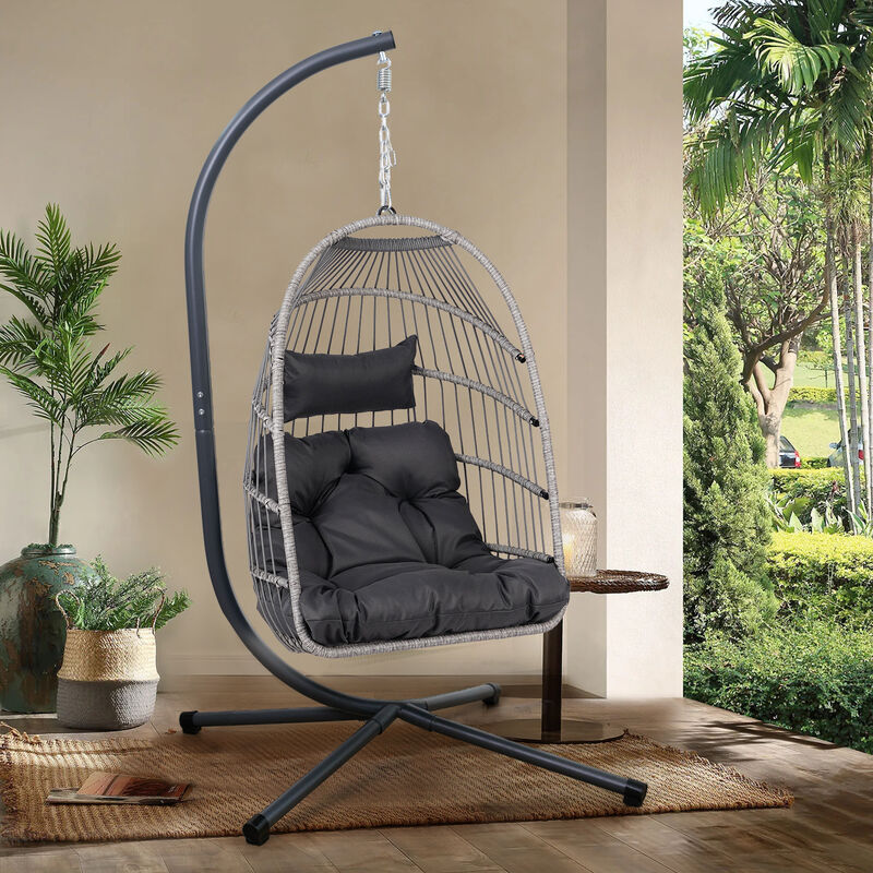 Outdoor Egg Hanging Chair image number 2
