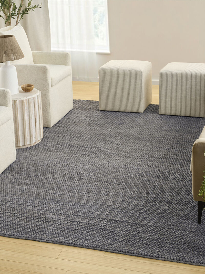 Pure Knots KNT01 Gray 7'9" x 9'9" Rug