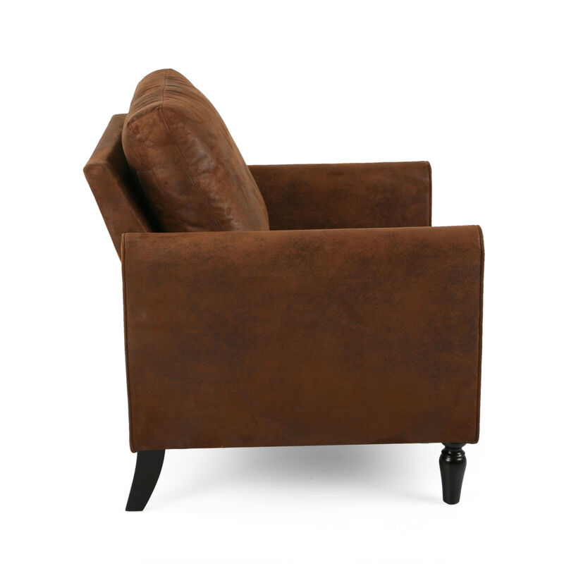 Merax Contemporary Club Chair with Cushion