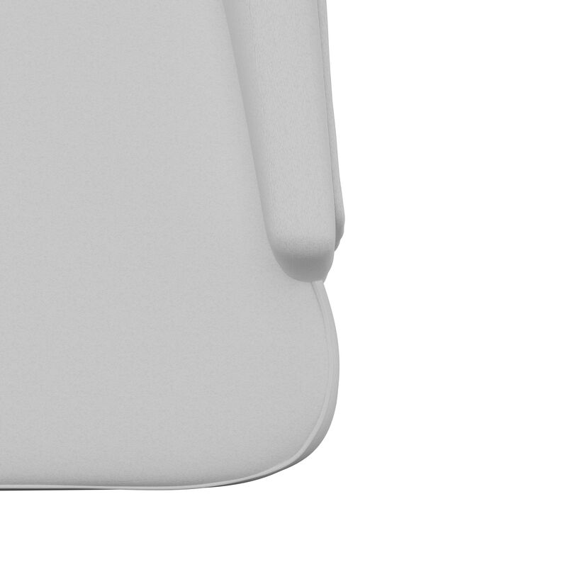 LeisureMod Dining Chair Upholstered in Leather Velvet with Diamond-Tufted High Back and Stained Rubberwood Legs for Modern Home and Kitchen Spruce Collection Set of 4