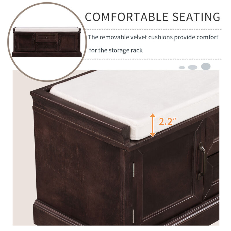 Streamdale Multipurpose Storage Bench with Cushion image number 7