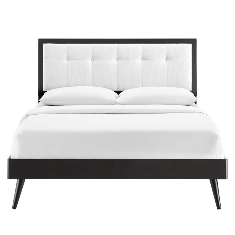 Modway - Willow Queen Wood Platform Bed with Splayed Legs image number 4