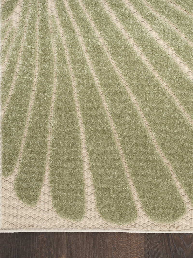 Aloha ALH24 Green/Yellow 9' x 12' Rug