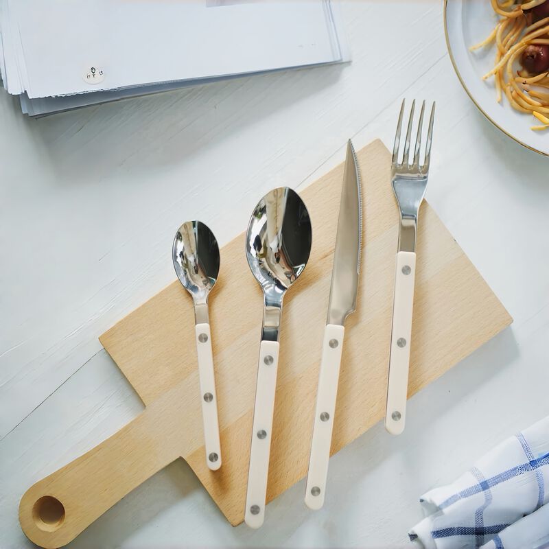 Retro Nordic Flatware Set of 10 image number 2