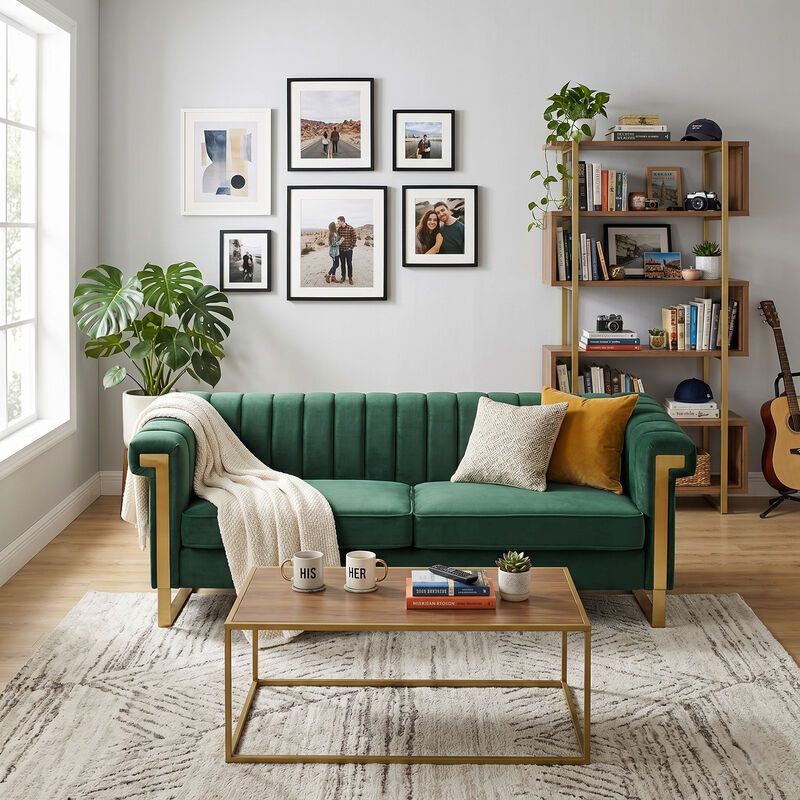 Brahal  Sofa with Metal Legs image number 3
