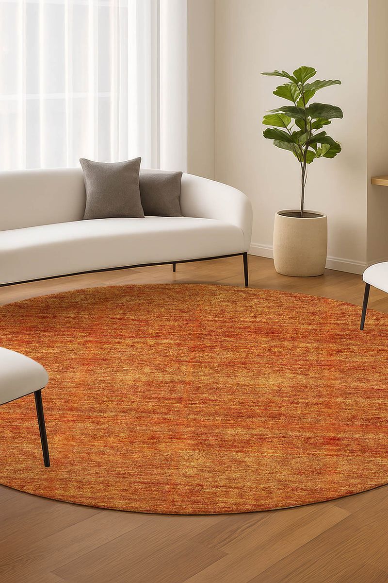 Soft Essentials SE1 Orange 9' x 12' Rug image number 3