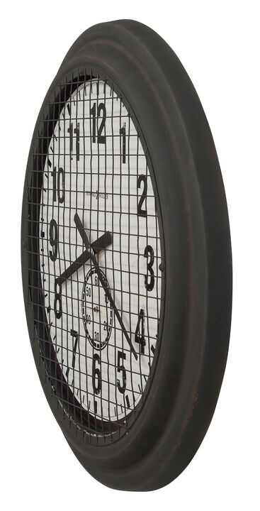 Howard Miller 625625 Howard Miller Grid Iron Works Wall Clock 625625