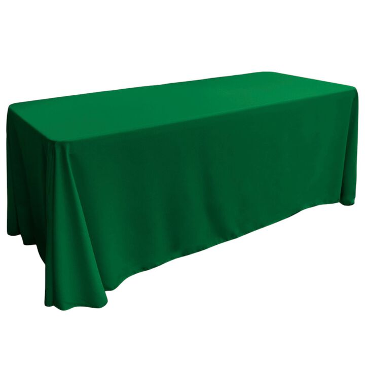 Rectangular Polyester Poplin Tablecloth for Weddings, Parties and Dining Use