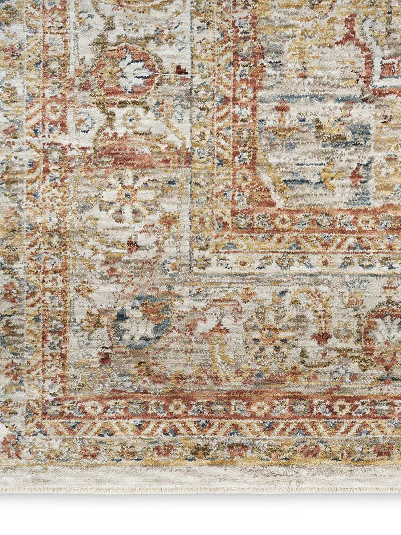 Sahar SHR06 Ivory/Rust 2'3" x 10'2" Rug image number 3