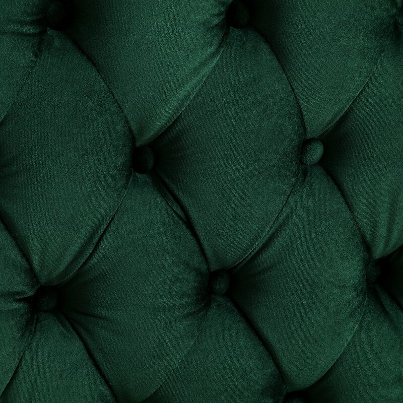 Inspired Home Clarinda Velvet Club Chair