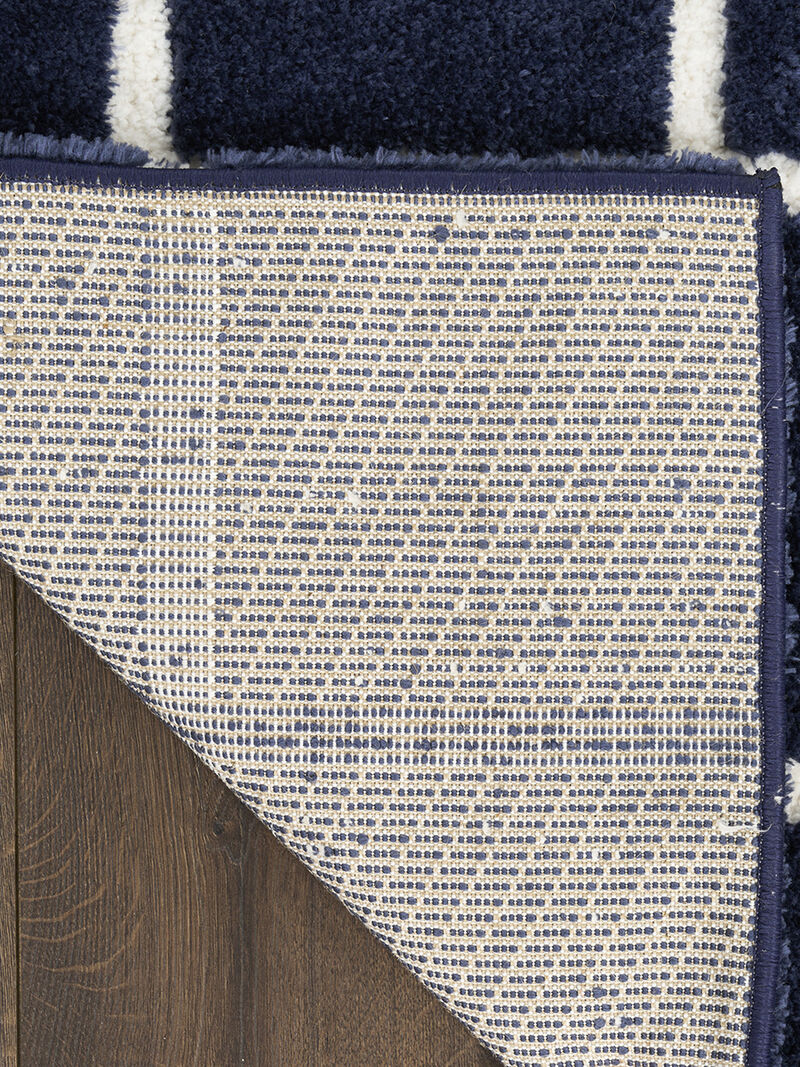 West End Ave WTE01 Navy/Ivory 3'11" x 5'11" Rug