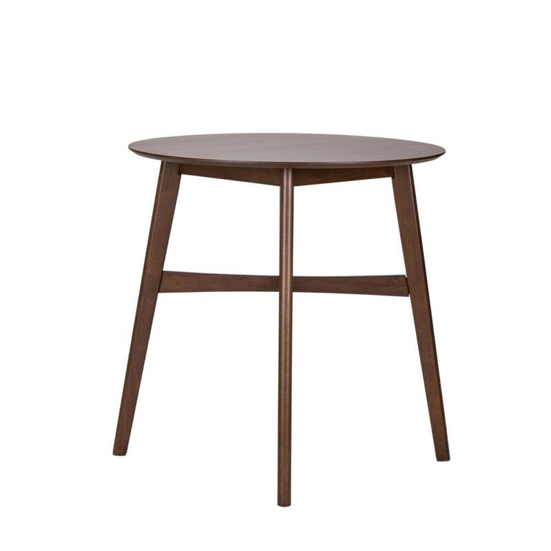 Starlight Canyon Home Brown Round Dining Table &ndash; Elegant Small Round Kitchen Table for Any Space