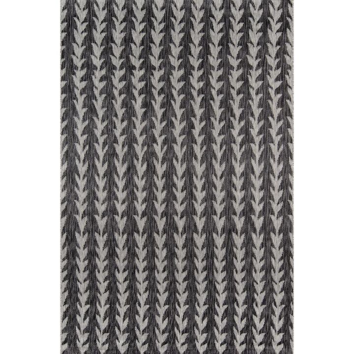 Novogratz Contemporary Runner Area Rug, Charcoal, 2' X 10' Runner