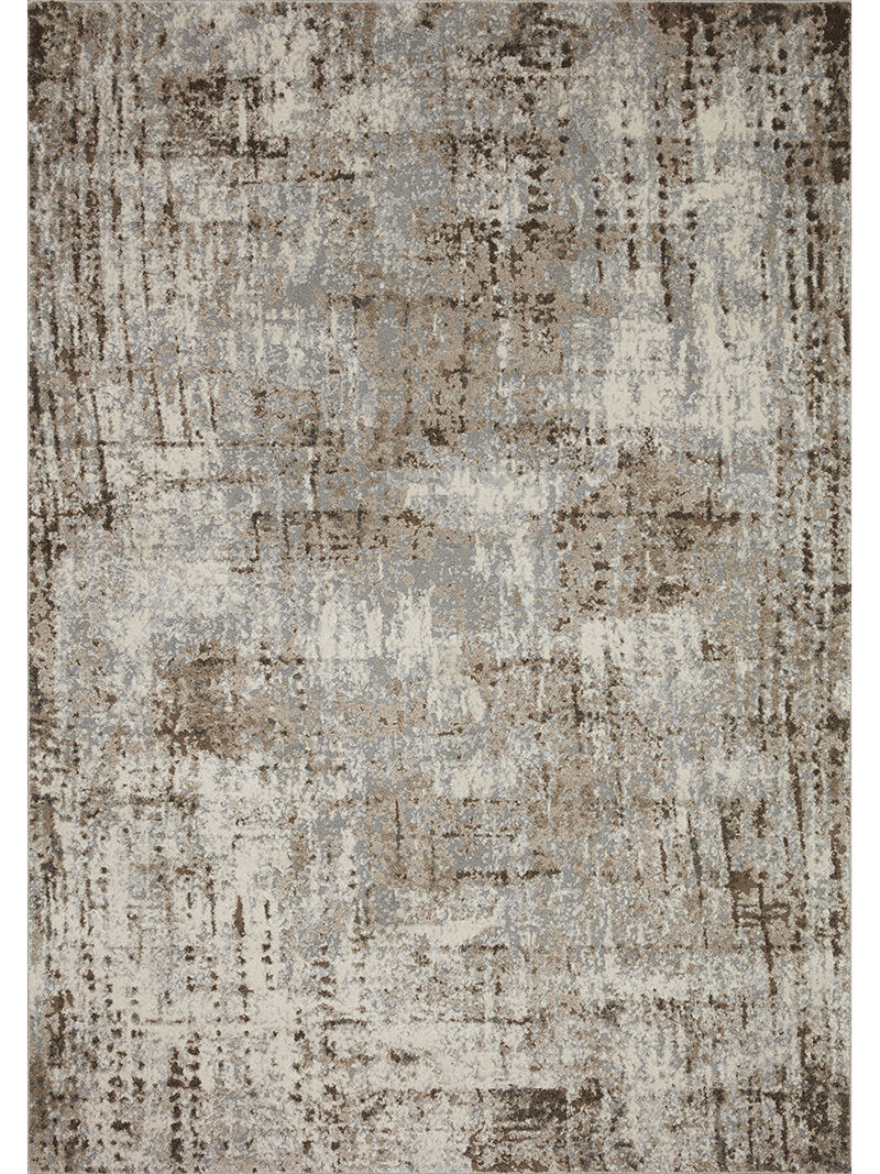 Austen AUS01 Natural/Mocha 3'11" x 5'7" Rug