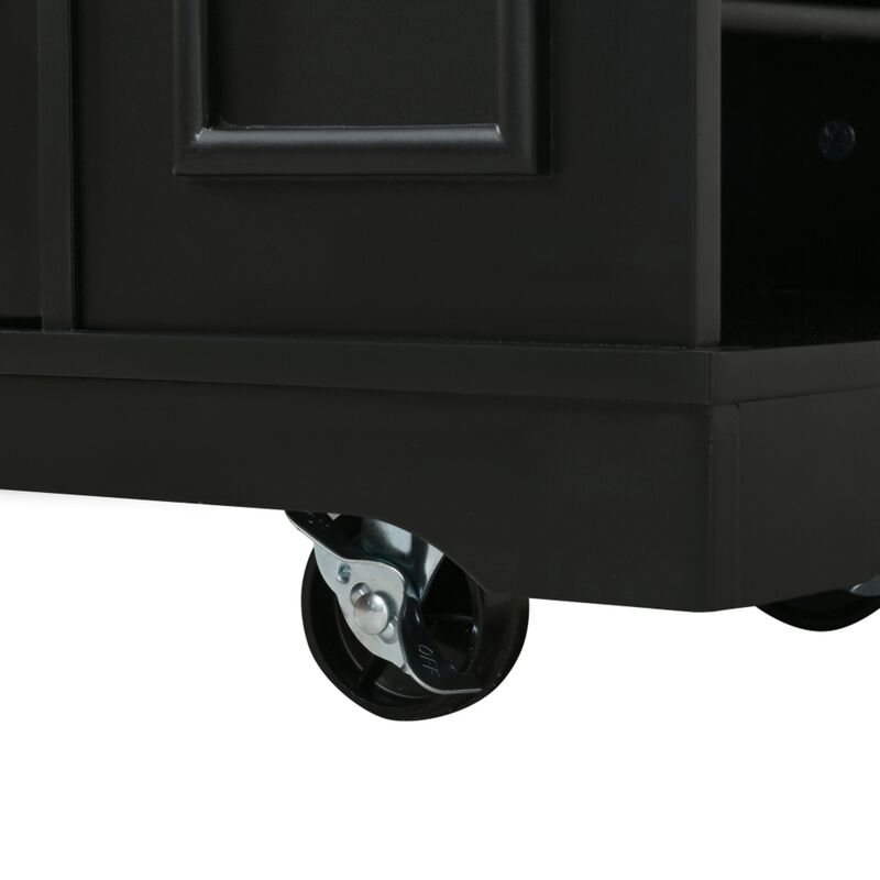 Lobswu Rolling Kitchen Island Cart image number 8