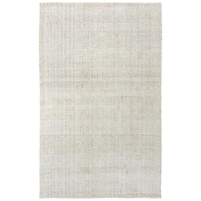 Hand Woven Flat Weave Pile Wool/ Polyester Rug, 5' x 7'6"