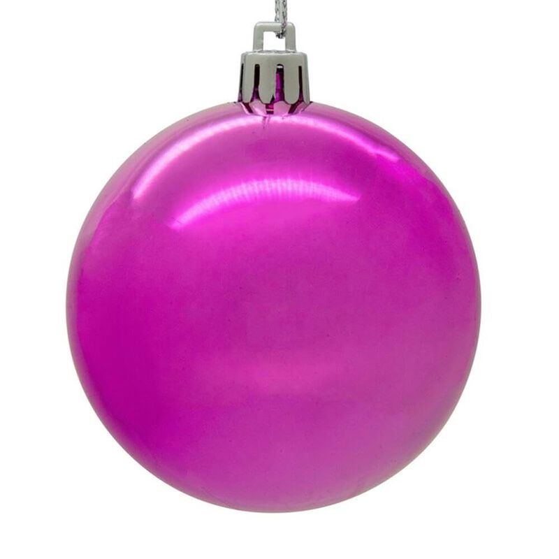 Vickerman 2.75" Hot Pink 4 Finish ORN Asst 20/Box image number 4
