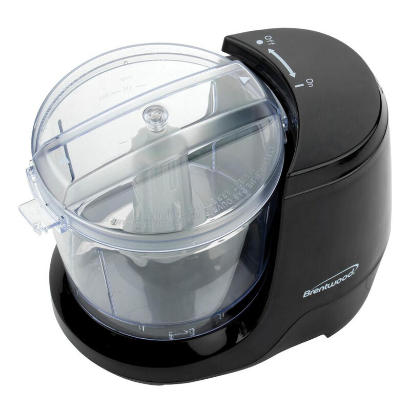 Brentwood 1.5 Cup Mini Food Chopper in Black image number 3