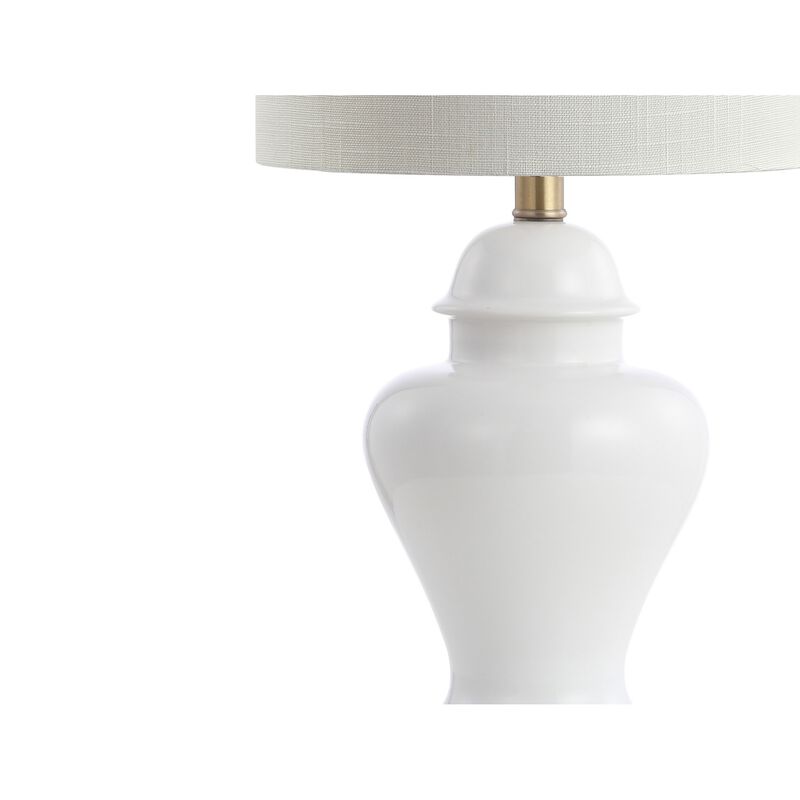 Qin Ceramiciron Classic Cottage LED Table Lamp (Set of 2)