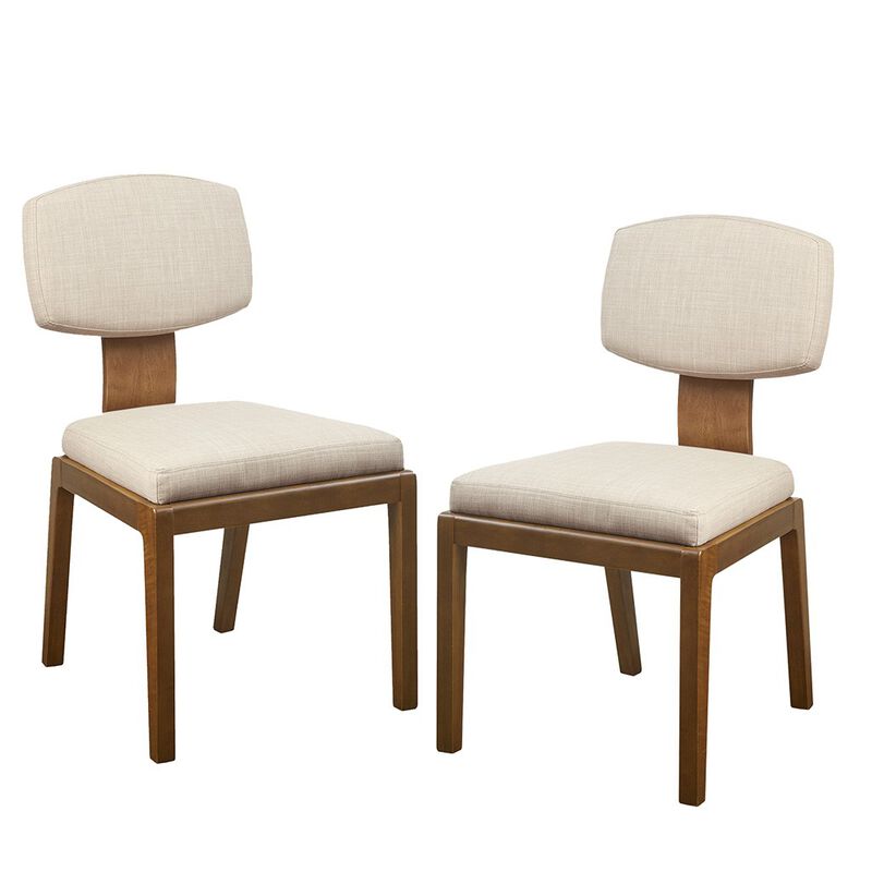 Gracie Mills Saniyah Modern Elegance Upholstered Dining Chairs - Set of 2 image number 1