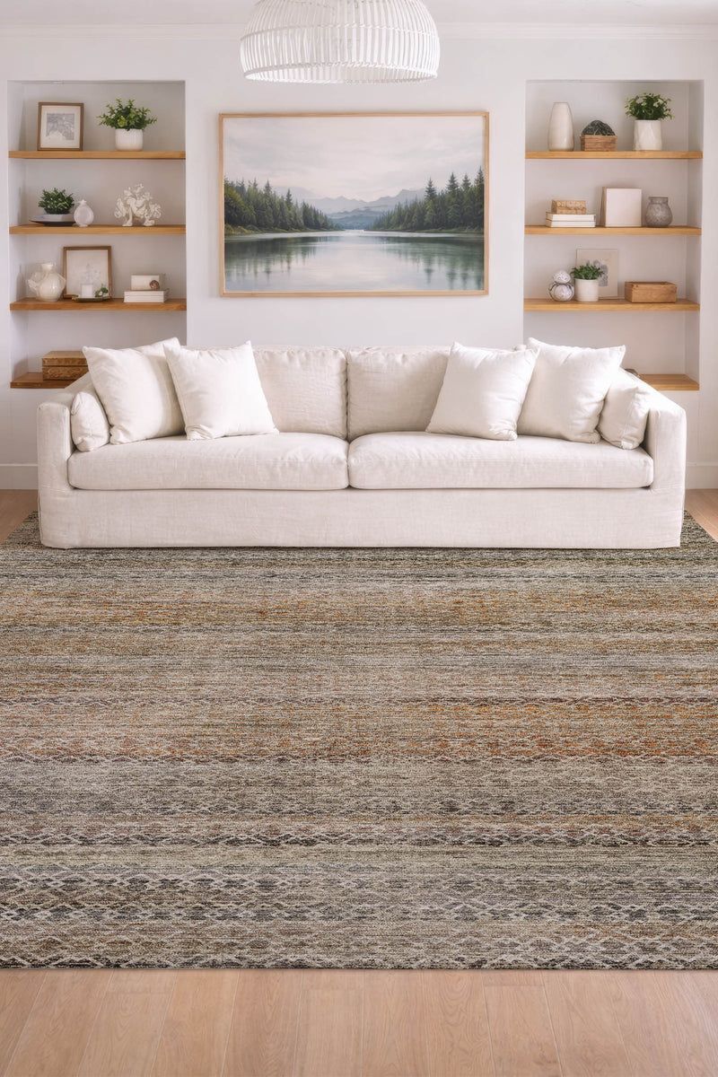 Vico VC4 Khaki 9' x 12' Rug image number 1
