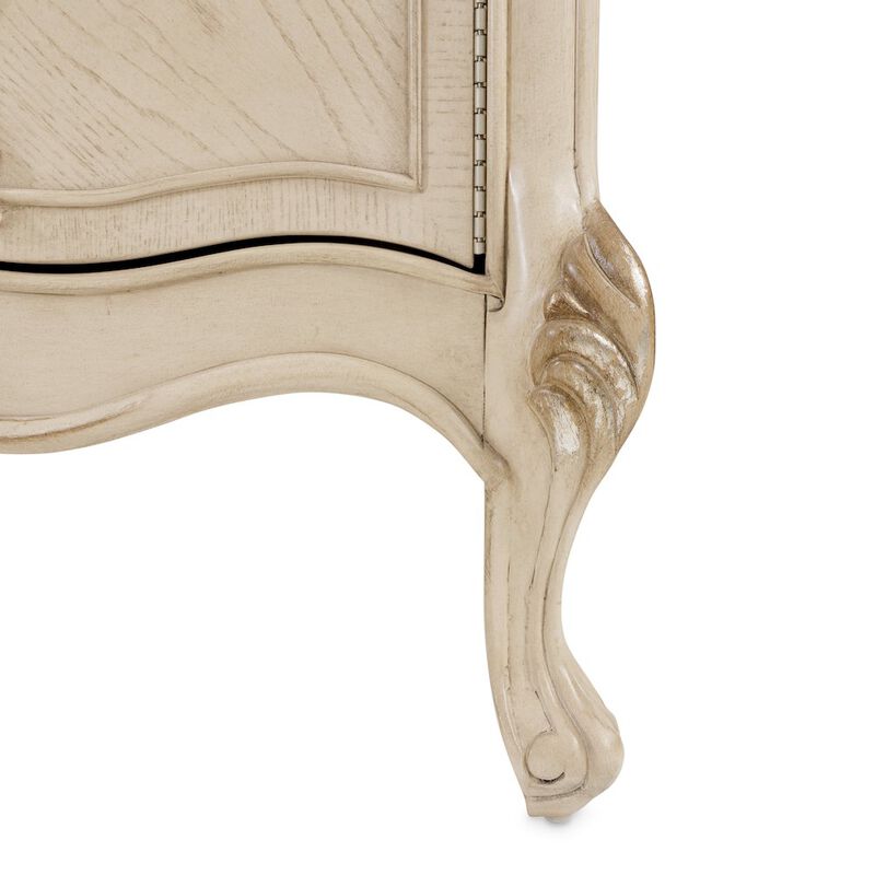 Michael Amini Platine de Royale Sideboard - Champagne