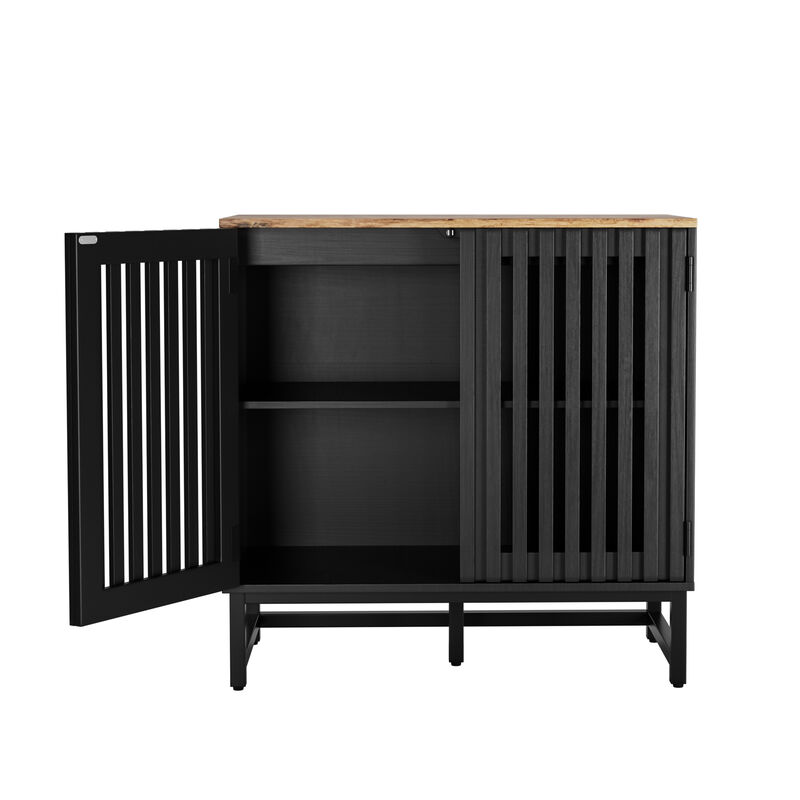 Jabom Grille Striped Cabinet image number 5