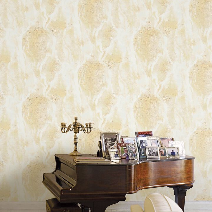 Italian Textures 3 Marble Texture Gold Wallpaper IT42572