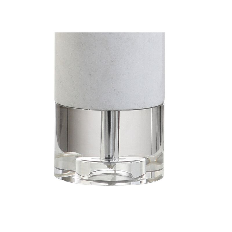 Hunter Marble/Crystal LED Table Lamp