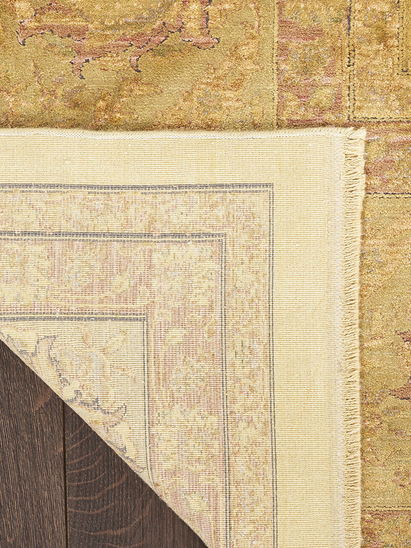 Luxurious LRS02 Gold 9'10" x 12'6" Rug image number 1