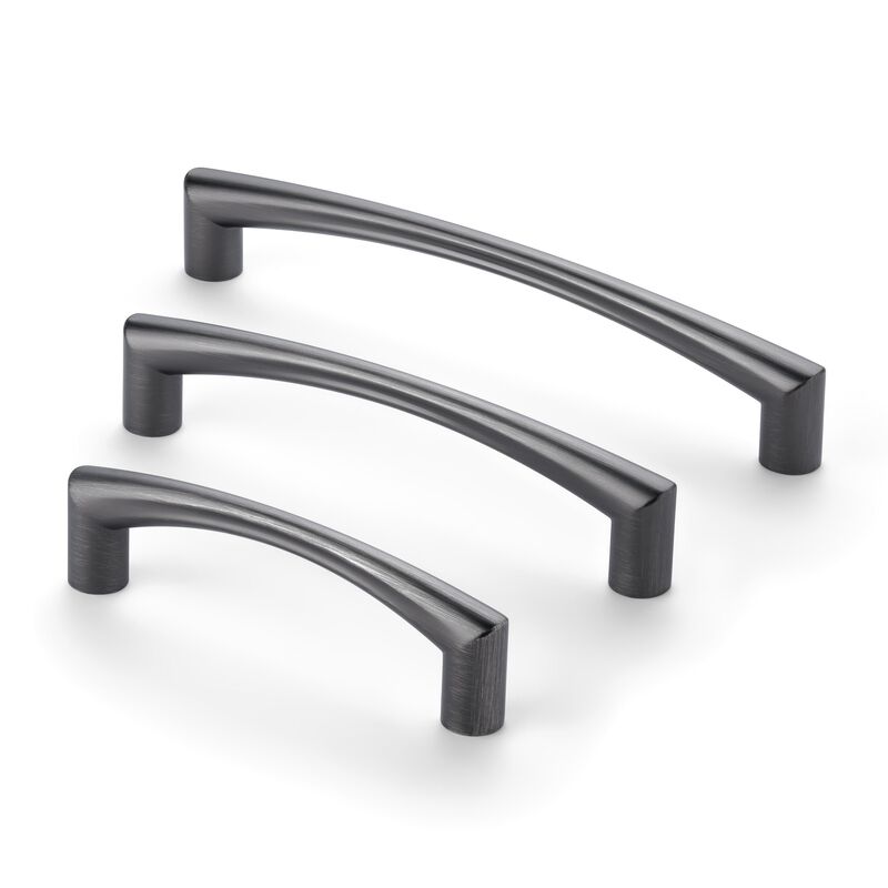 Hestia Hardware 10 Pack 3.75 Inch New Modern Curved Arch Cabinet Pulls image number 5