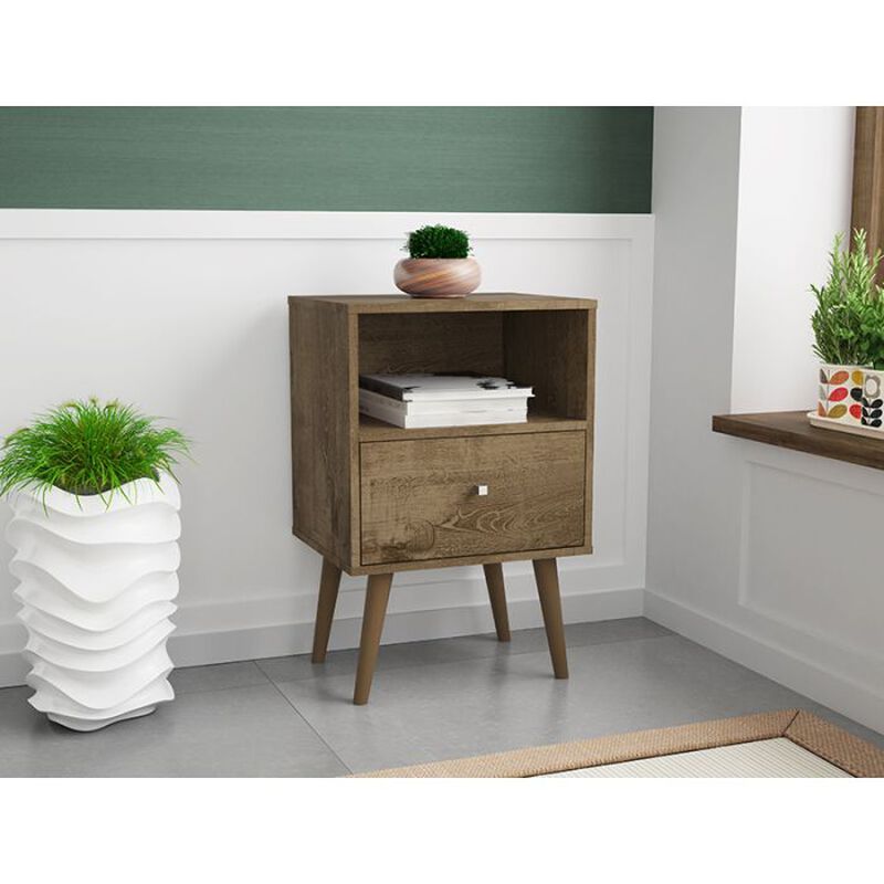 Liberty 1.0 Nightstand in Brown