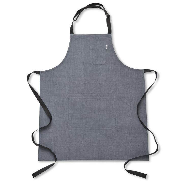 Solino Home 100% Pure Linen Apron - Kitchen Linen