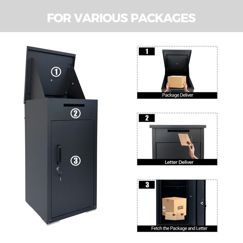 Prango Lockable Package Delivery Box image number 3