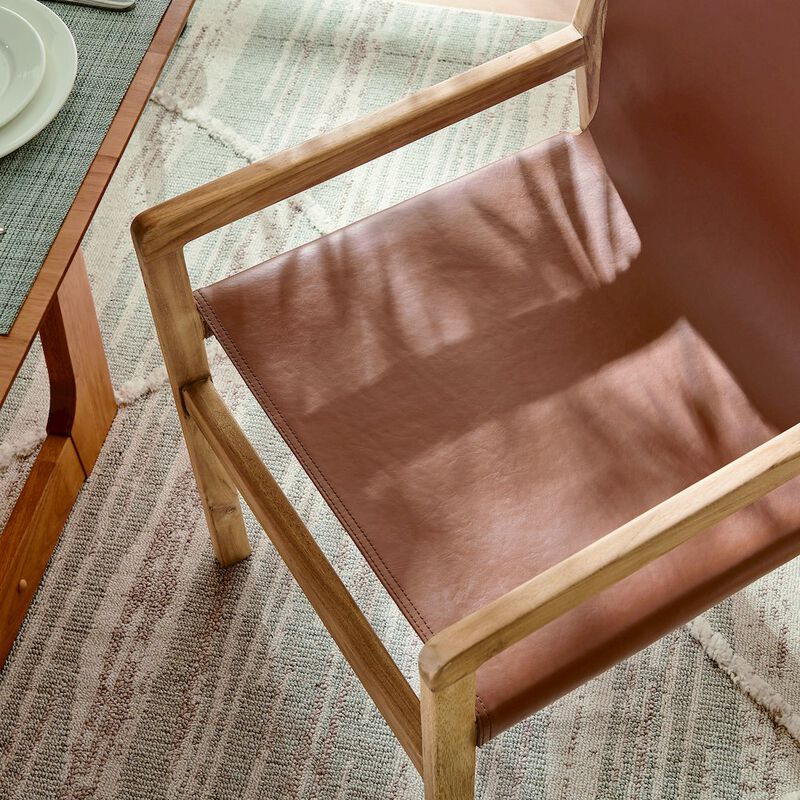 Sonora Leather Dining Chair image number 9