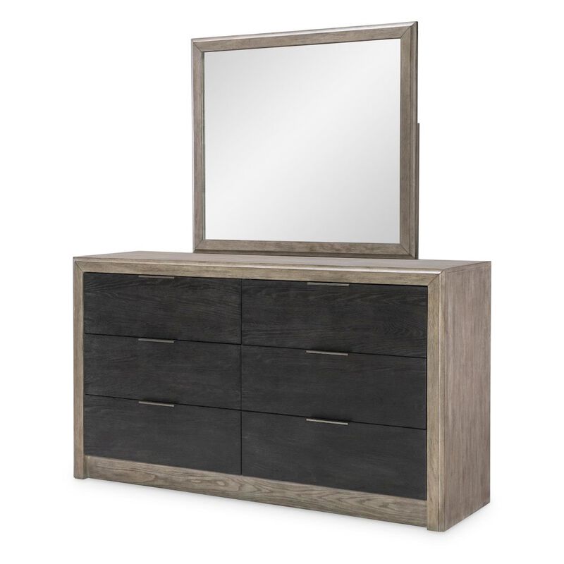 Legacy Classic Halifax Mirror (Beveled), Flax and Java