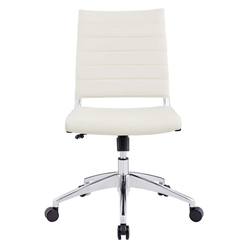 Modway Furniture - Jive Armless Mid Back Office Chair Gray image number 0