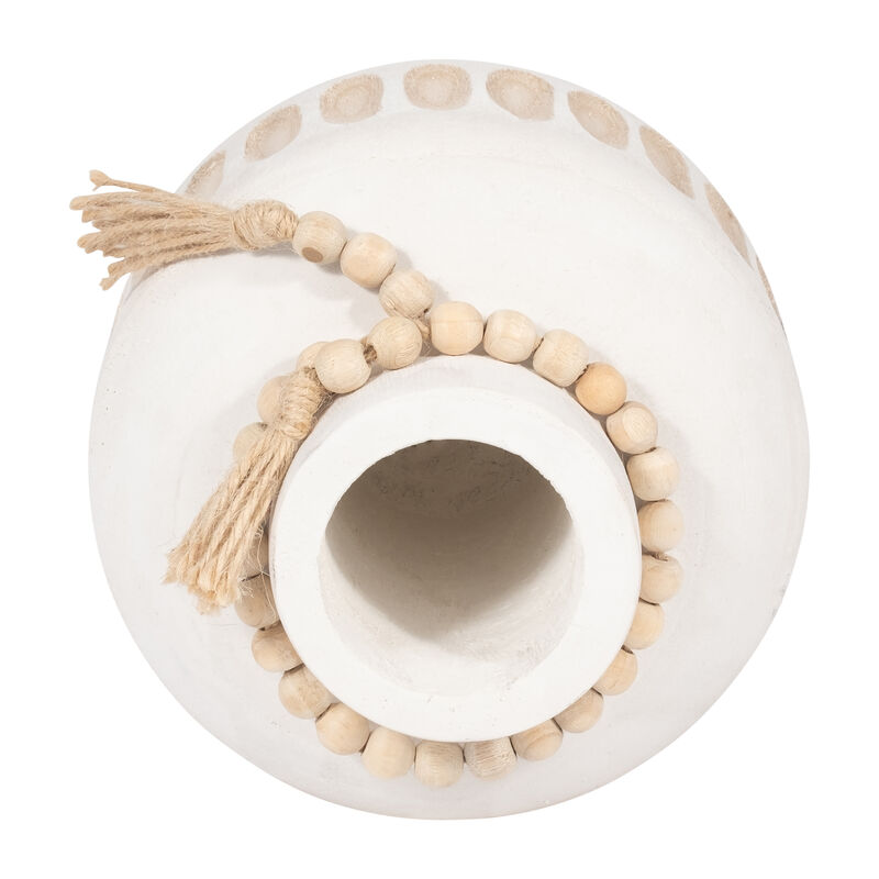 8" Round Ridged Vase image number 5