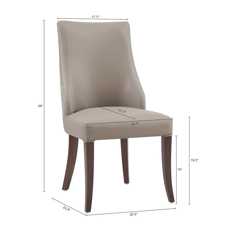 Connie Gray Dining Chairs (Set of 2)